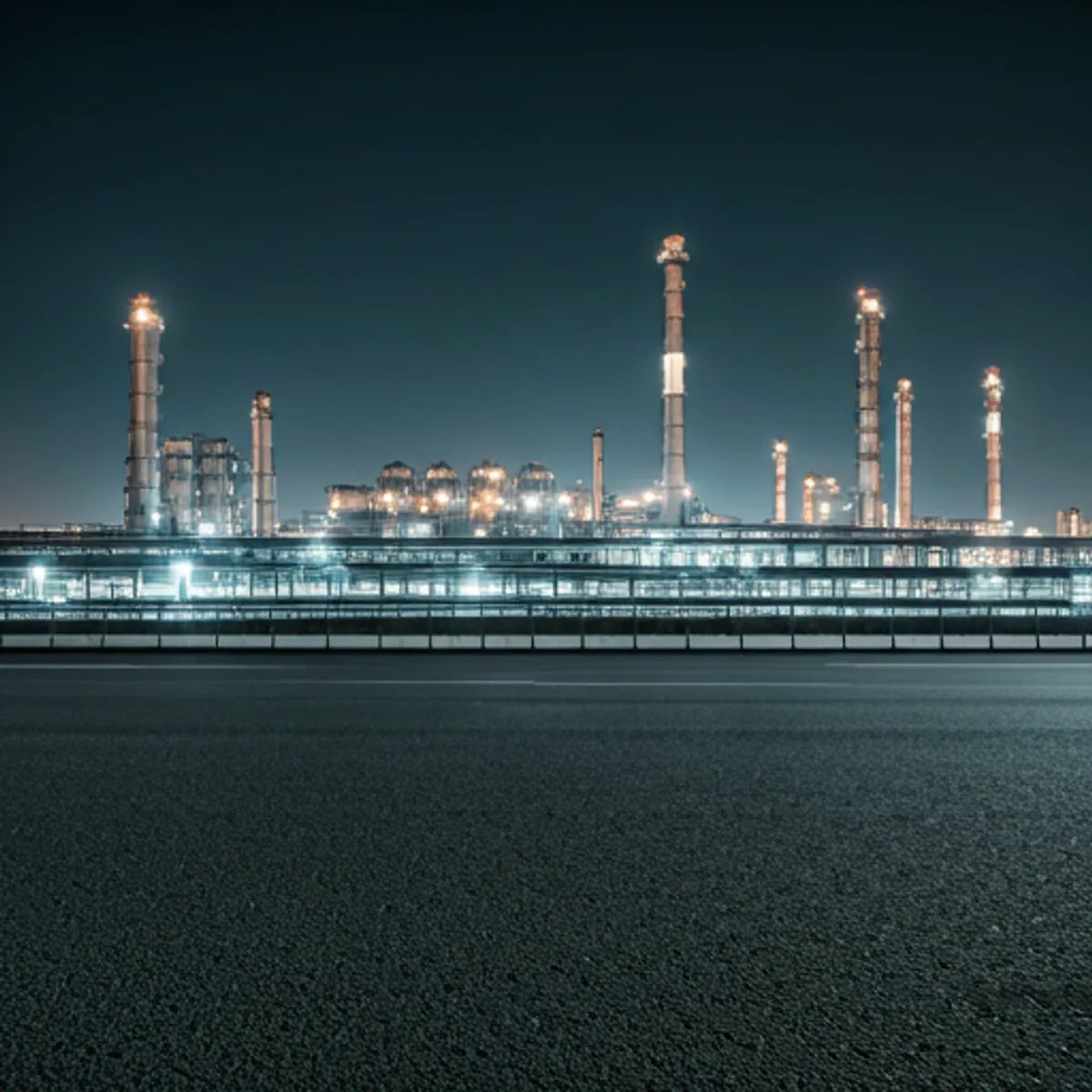 Danbury city lights at night, representing A&M Towing 24/7 availability
