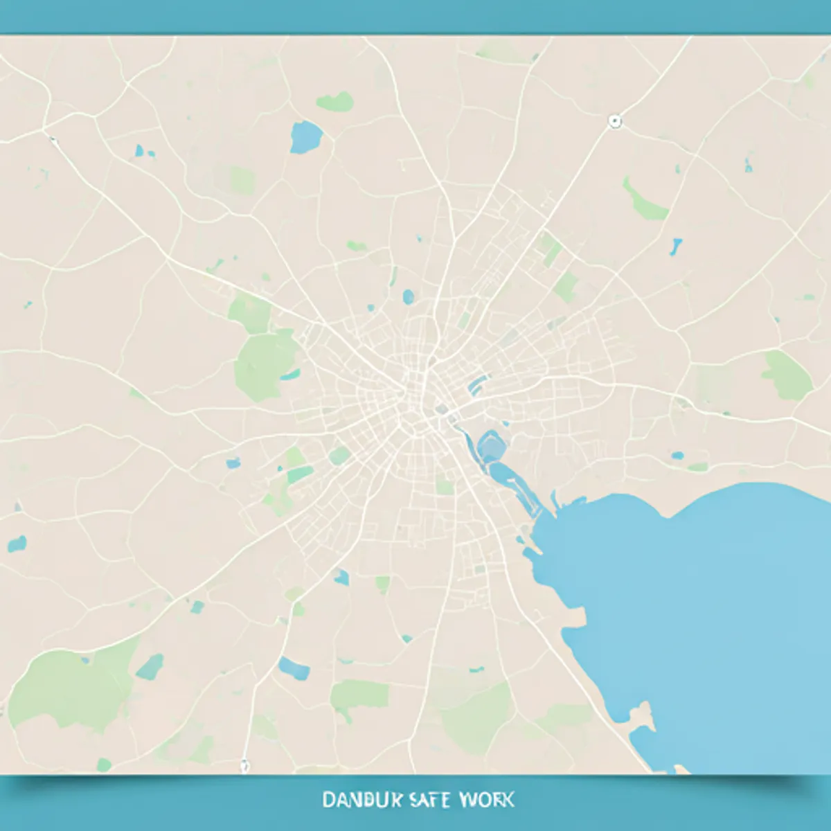 Map highlighting our 24/7 towing service coverage in the Danbury, CT and Fairfield County area